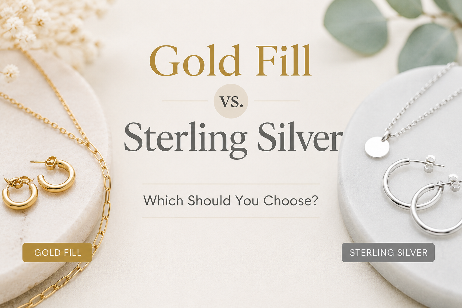 Gold Fill vs. Sterling Silver: Which Should You Choose?