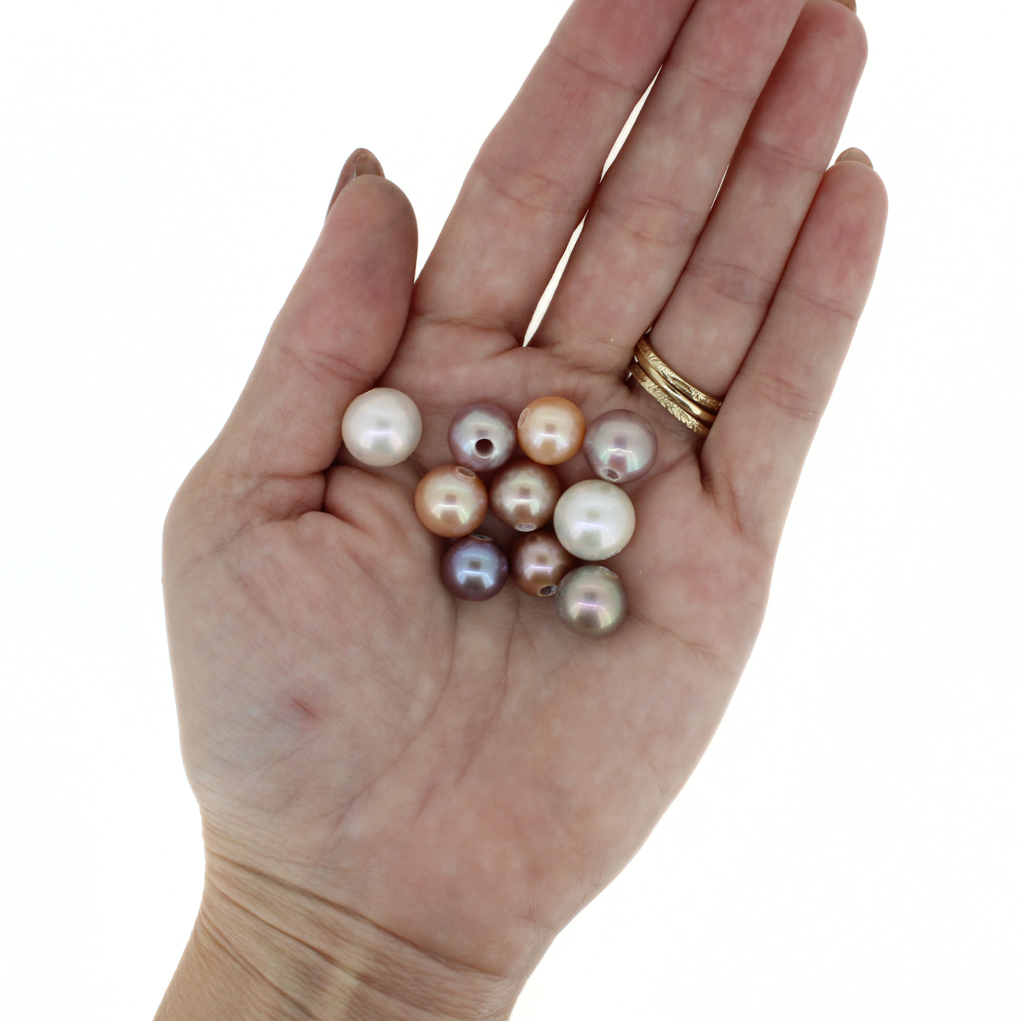 BYOB Build Your Own Bangle- Edison Pearl on Gold