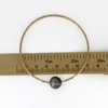 Brianne & Co. gold fill Tahitian pearl bangle size 8