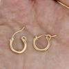 Gold Fill 13mm Hoop Earring