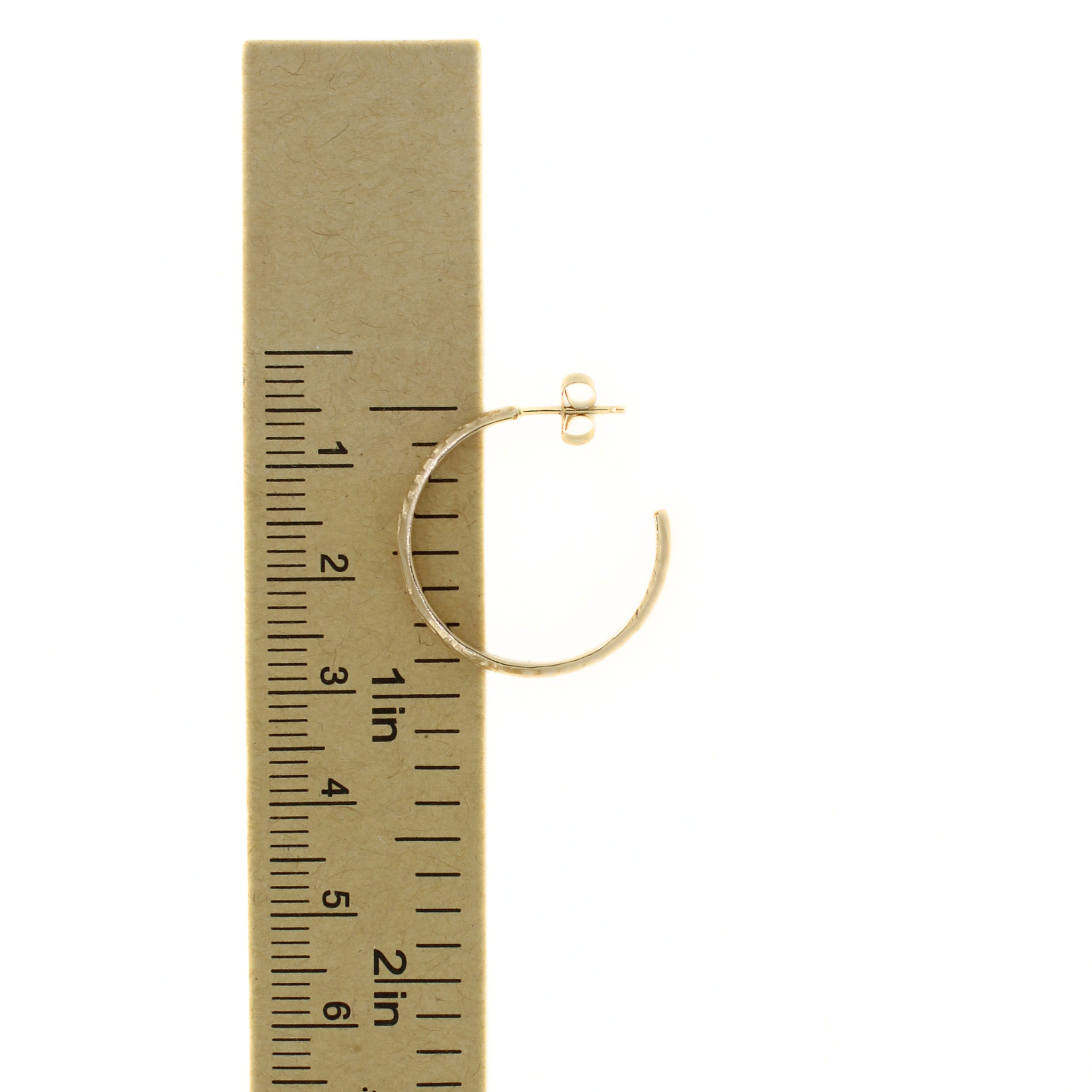 Gold Heirloom Hoop Earrings