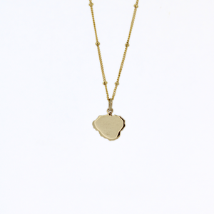 Brianne & Co. 14k solid gold Kauai pendant