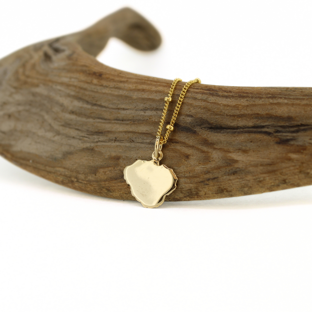 14k gold Kauai pendant by Brianne & Co.