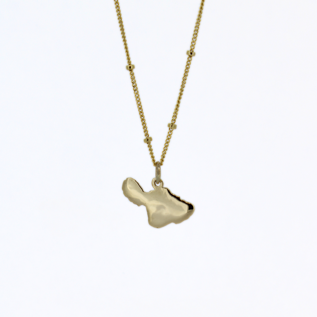 Brianne and Co. Maui pendant in solid 14k gold