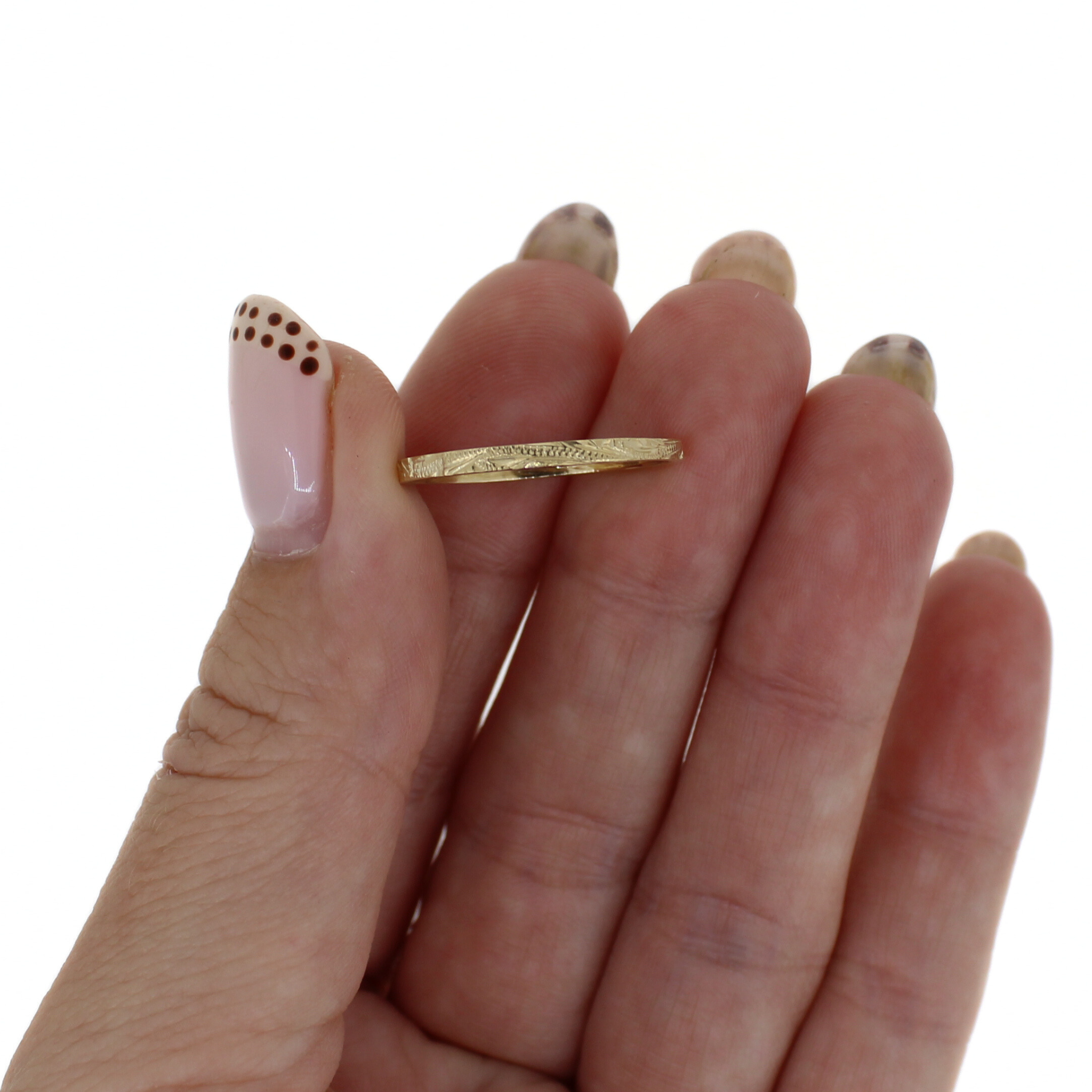 14k Gold Kamalei Ring Band