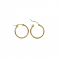Brianne & Co. 14k gold filled classic hoop earrings