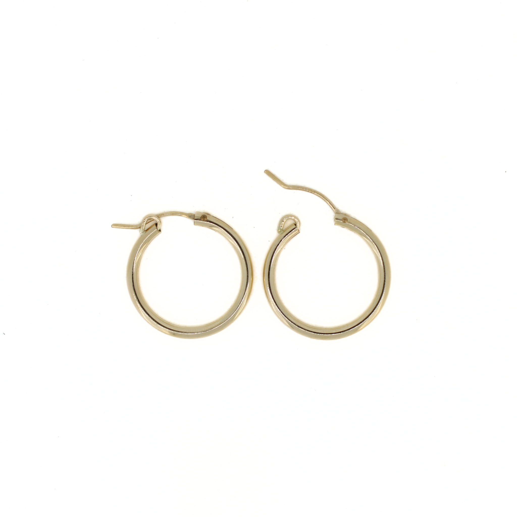 Brianne & Co. 14k gold filled classic hoop earrings