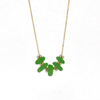 Brianne & Co. 14k gold fill green sea glass necklace