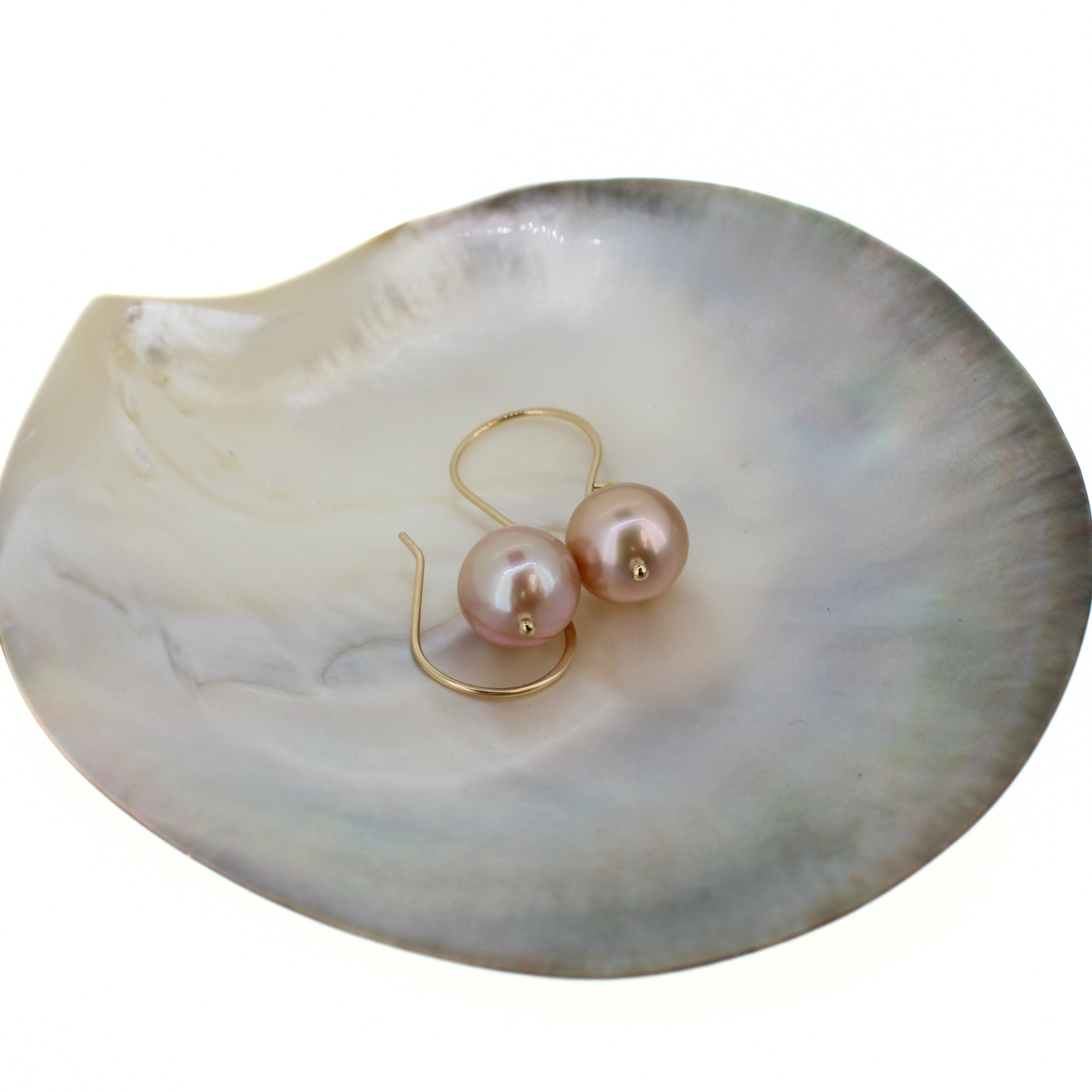 Gold Edison Pearl Drop Earrings