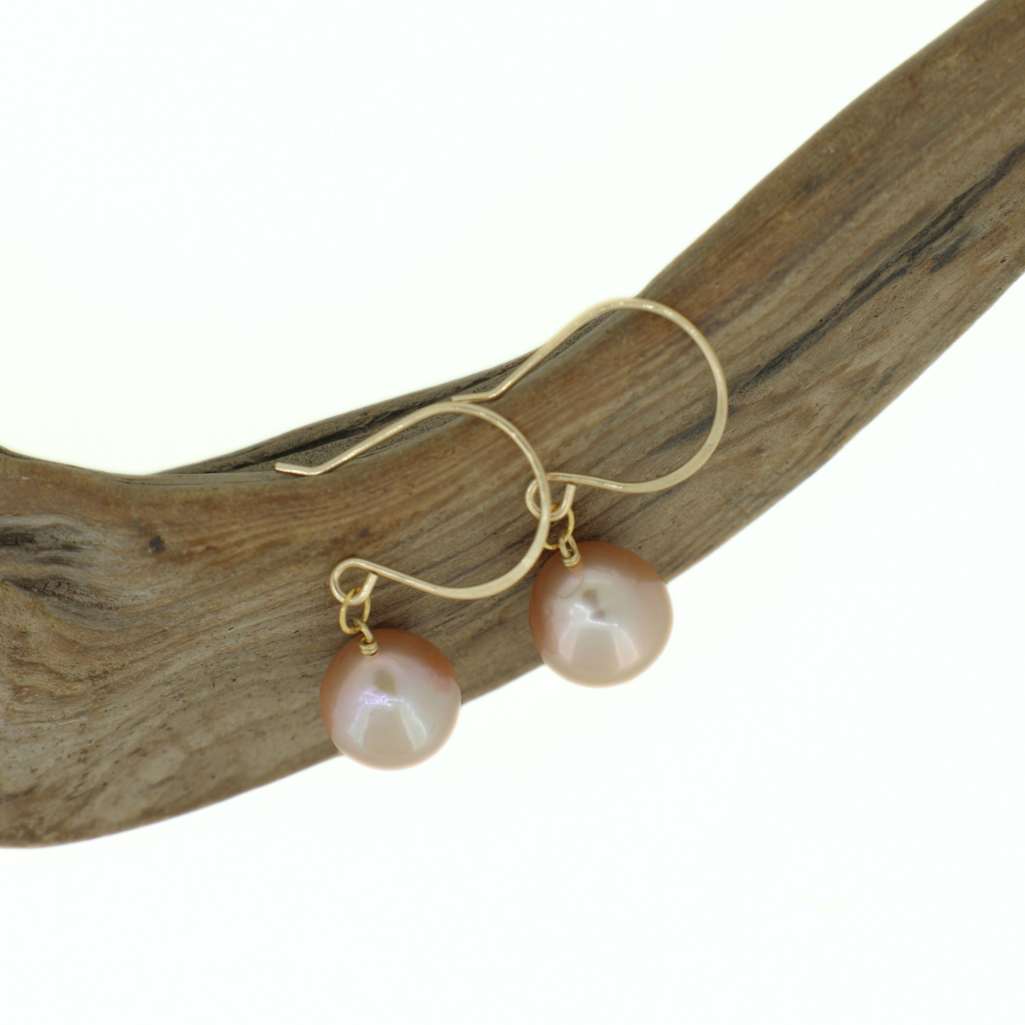 Gold Edison Pearl Drop Earrings