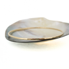 Gold Filled Bangle Bracelet Set–South Sea Pearl, Hammered Bangle & Smooth Bangle (Size 8)
