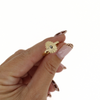 14k Gold Opihi Shell Diamond Ring