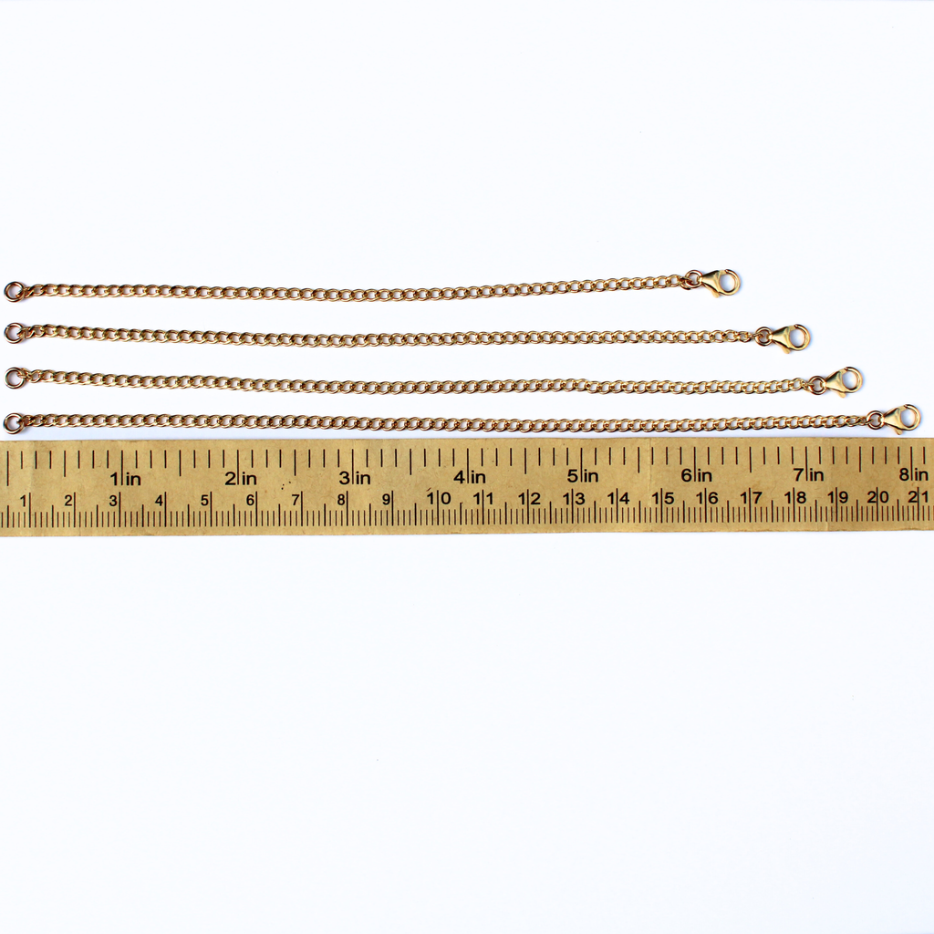 Gold Fill Curb Chain Bracelet