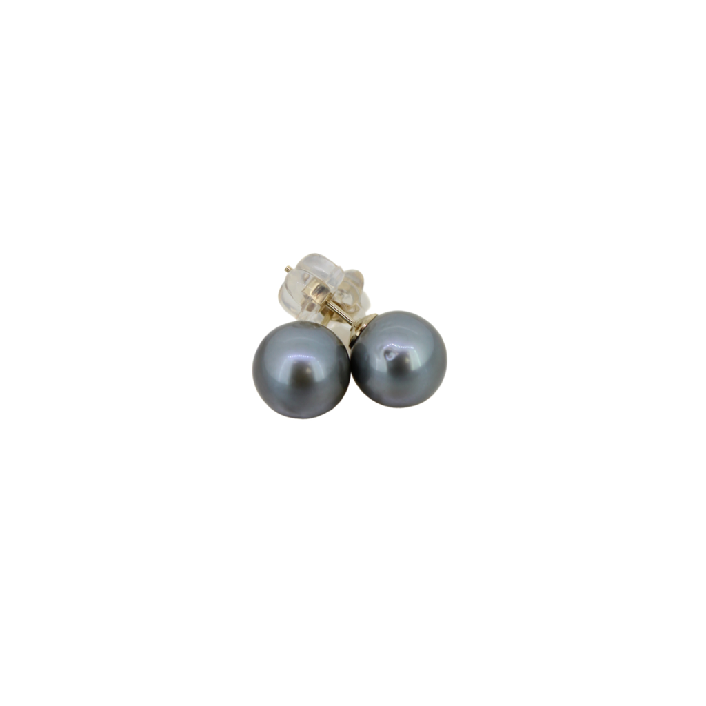 Gold Fill Tahitian Pearl Stud Earrings