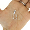 Sterling Silver Fish Hook Pendant