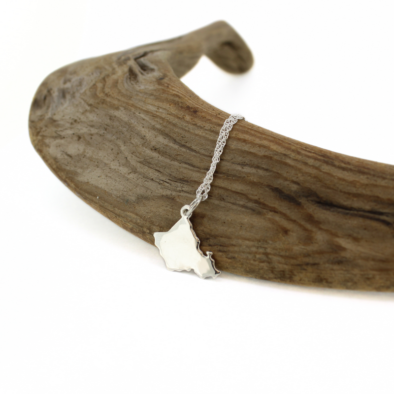 Sterling silver Oahu pendant by Brianne & Co.