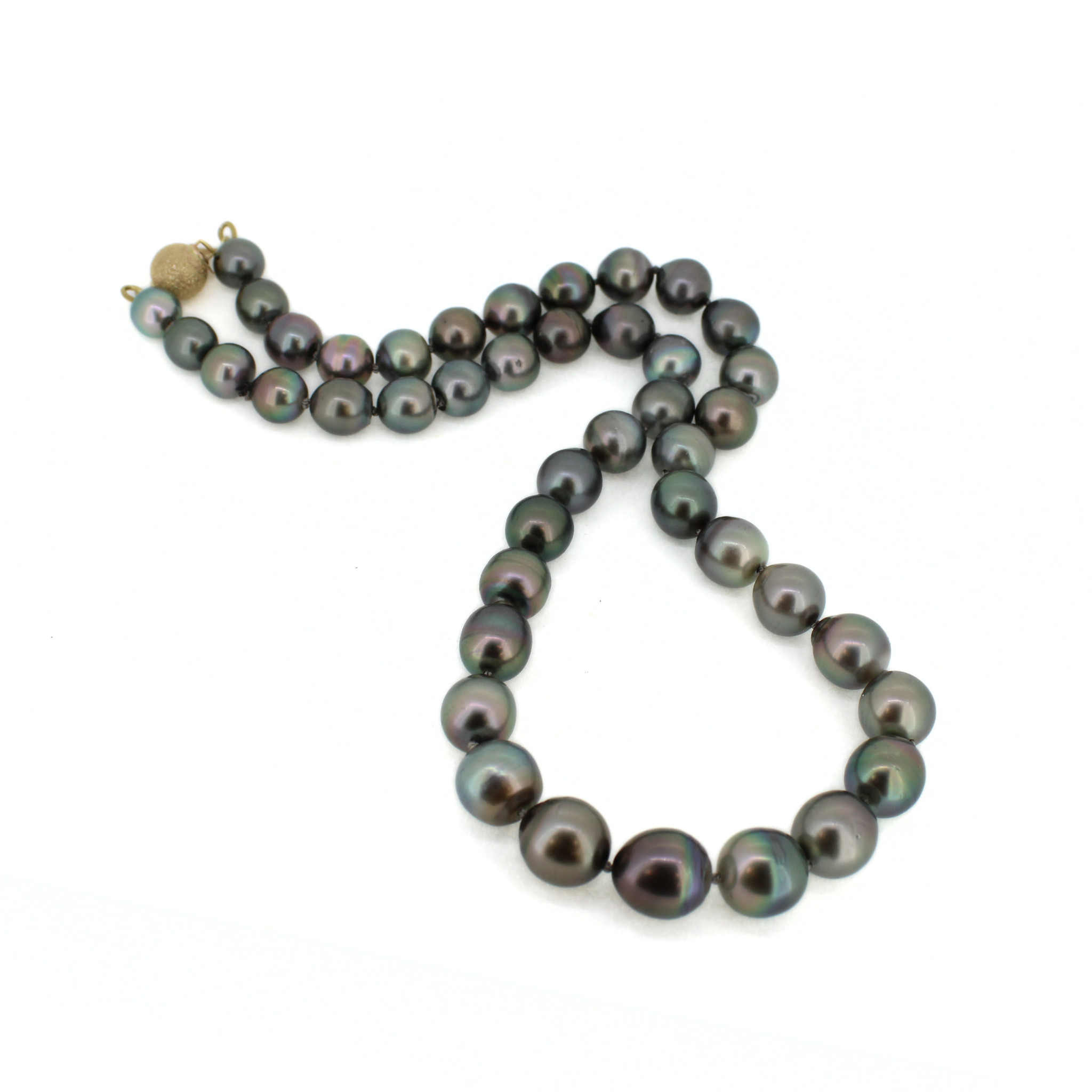 Tahitian Pearl Strand w/ 14k Gold Clasp