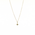Brianne & Co. 14K Yellow Gold Diamond Star Necklace