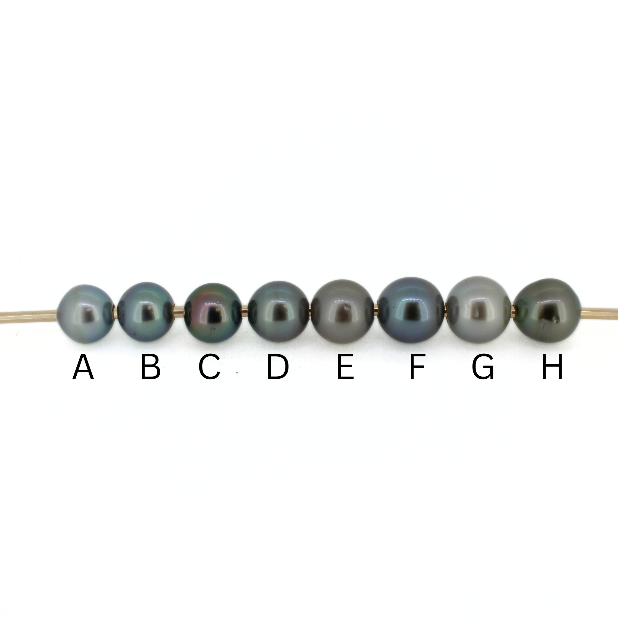 Brianne & Co. build your own gold Tahitian pearl bangle bracelet
