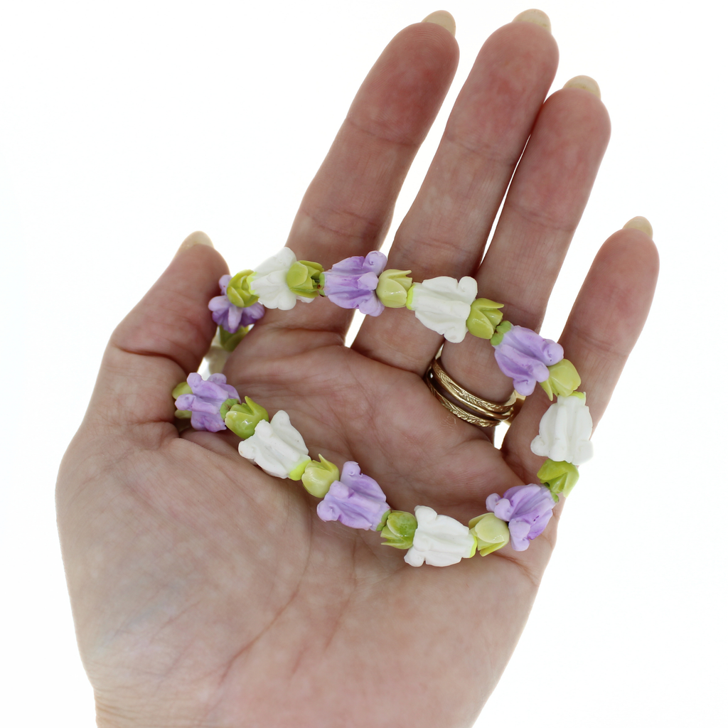 Long Crown Flower Purse Lei