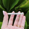Sterling Silver Hawaiian Heirloom 6mm Kuuipo Bangle Size 8
