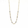 Brianne & Co. Gold Fill Tahitian Keshi Pearl Necklace 16"-18"