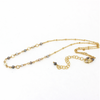 Gold Fill Tahitian Keshi Pearl Necklace 16"-18"
