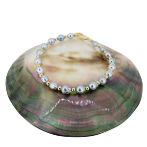 Brianne & Co. 14k gold fill akoya pearl bracelet