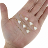 Brianne & Co. gold fill mother of pearl pikake flower earrings on hand