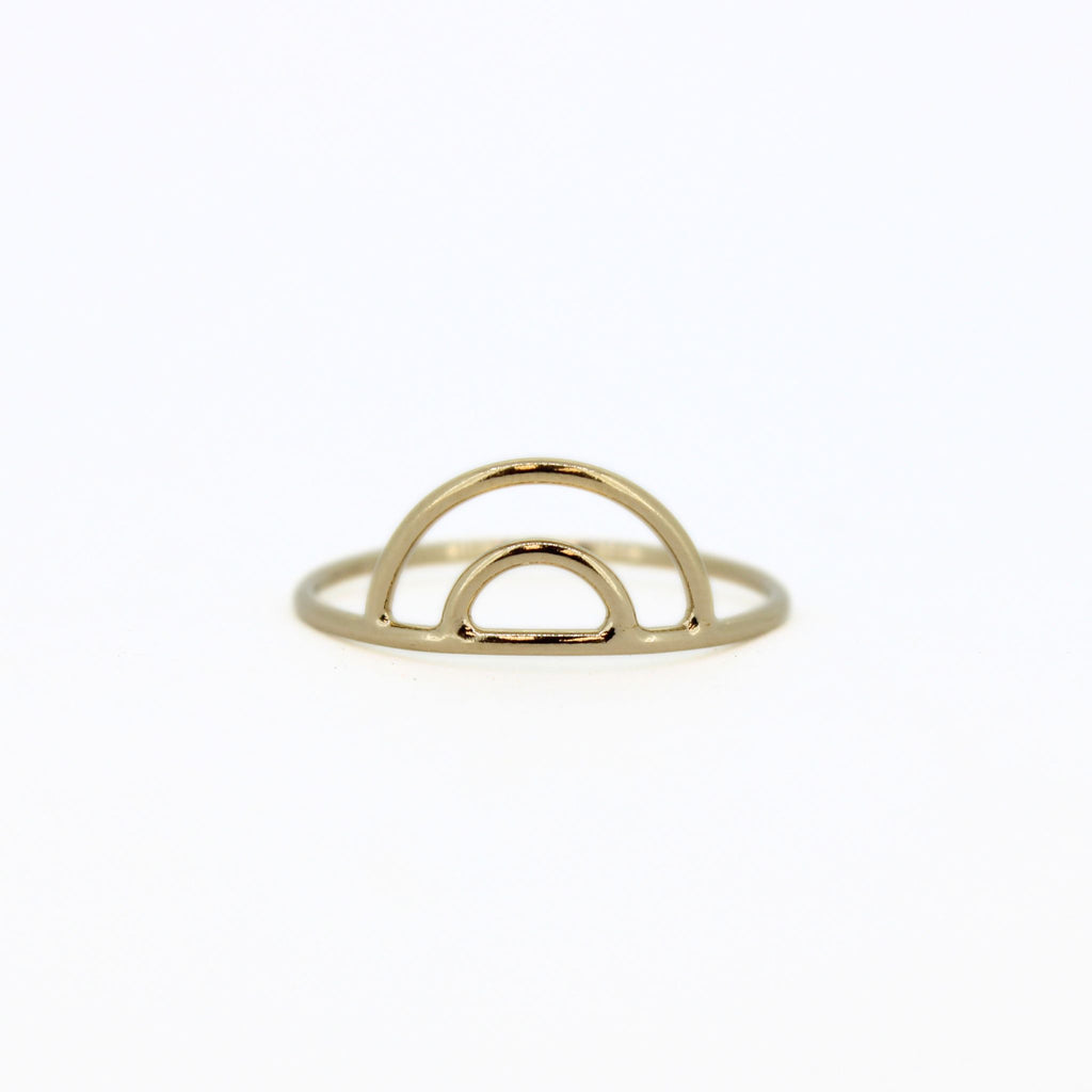 Gold Fill Rainbow Ring