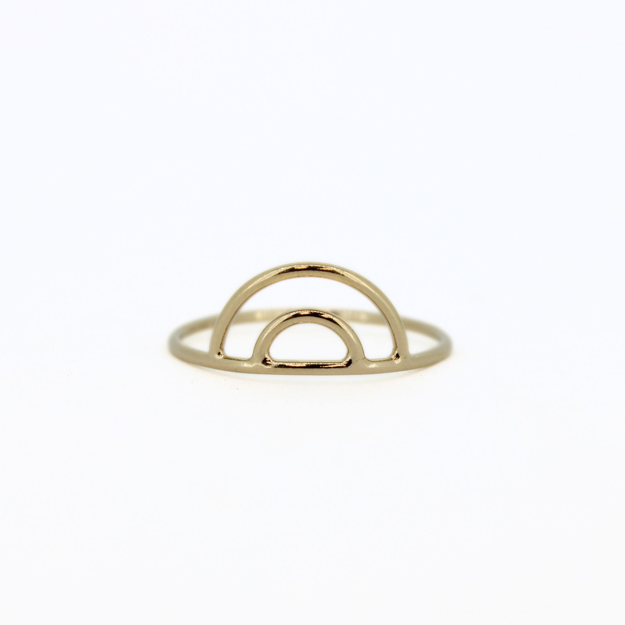 Gold Fill Rainbow Ring