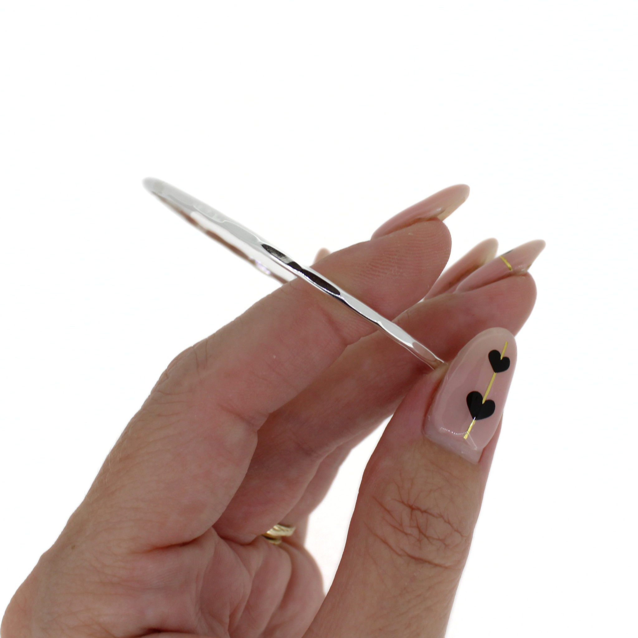 Silver Minimalist Bangle