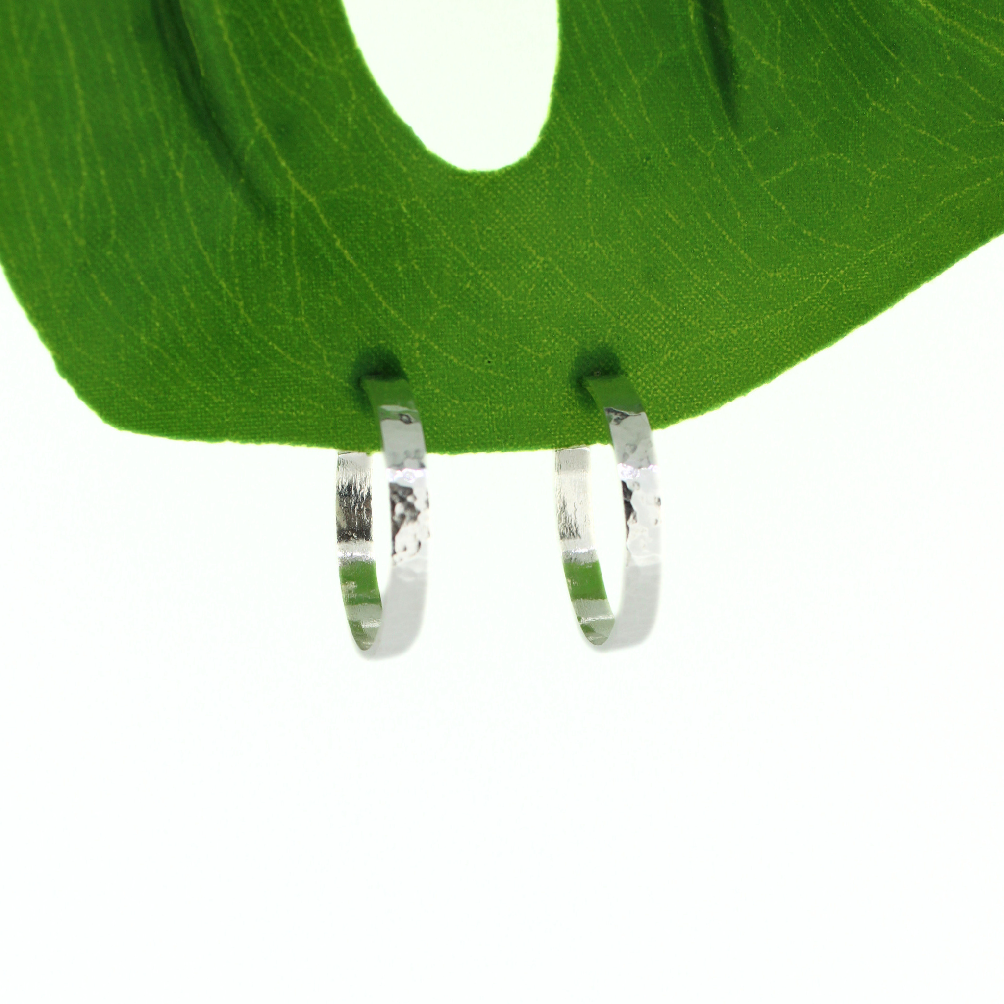 Sterling Silver Minimalist Everyday Hoop Earrings