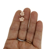 14K Rose Gold Plumeria Earring Medium