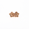 14K Rose Gold Plumeria Earring Medium