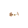 14K Rose Gold Plumeria Earring Medium