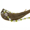 Short Pikake & Pakalana Purse Lei with Cone Shell