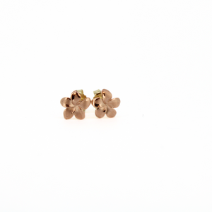 Brianne and Co 14k rose gold flower earrings 