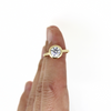 Brianne and Company 14k gold ring with 1 carat moissanite