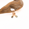Brianne & Co labradorite hoops highlighting Schiller flash in stones