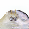 Brianne & Co gold fill threader earrings with natural edison pearls