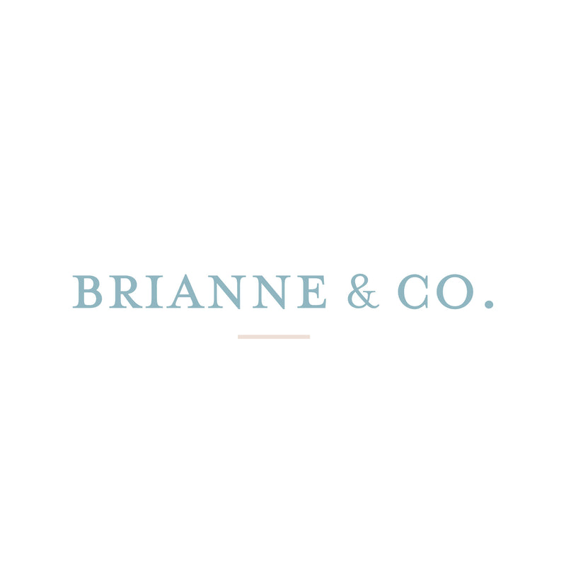 brianne and co logo - gift certificates available for online and in-store use