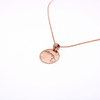 Brianne and Company 14k rose gold Hawaiian island chain cut out pendant on 18" chain