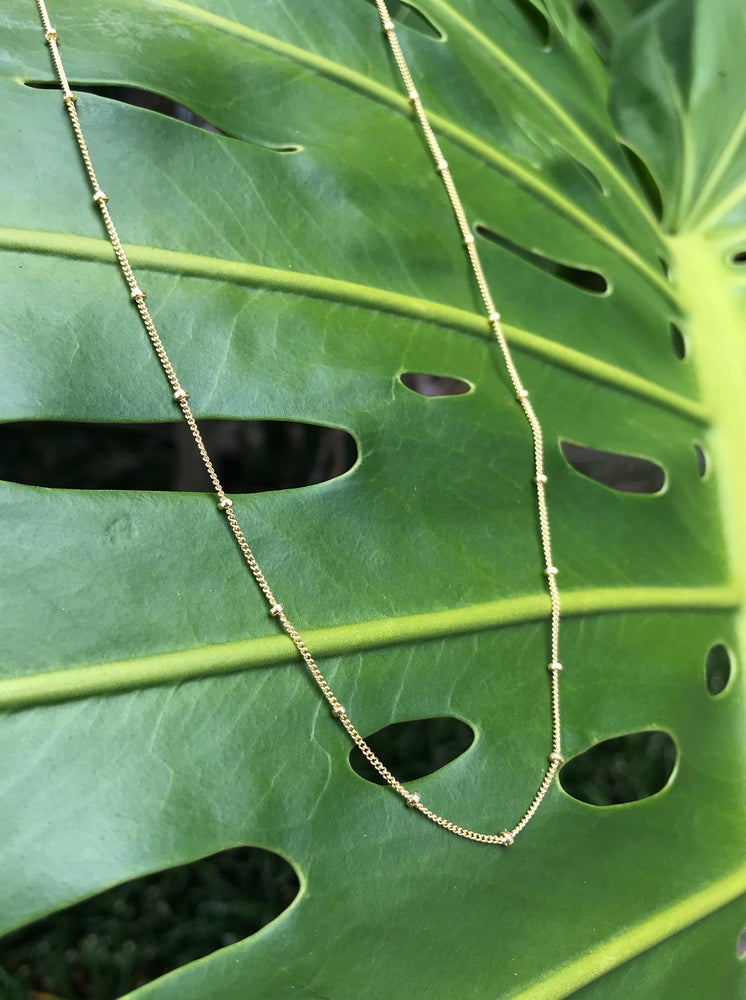 gold fill satellite chain Brianne & Co.