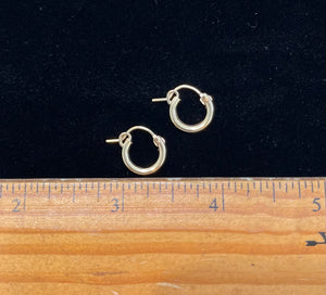Brianne & Co. 14k gold filled hoop earrings 12mm